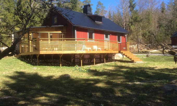 Tingsryd House | Quiet holiday home Ljusadal, Törnamåla Tingsryd, 6 pers. Sauna Hot tub