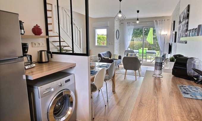 Pleneuf-Val-Andre House | Quiet house "Le Green" in the Domaine du Golf with swimming pool - near beaches