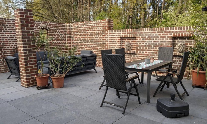 Neustadt-Glewe House | Quietly situated holiday house with a cosy terrace and a grill