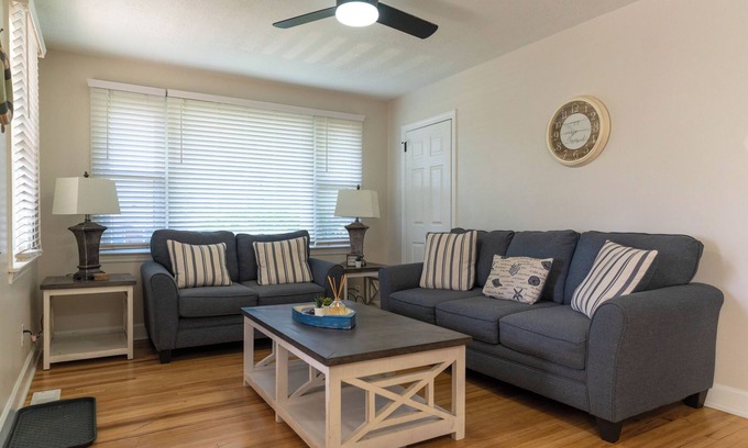 Martinez House | Rainbow Retreat -Augusta Brick Ranch home in heart of Augusta