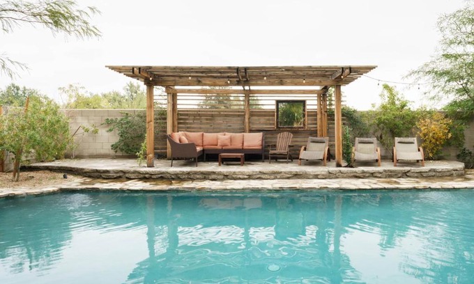 Desert Park Estates House | Re-Connect With Nature at The Boho-Bungalow in Palm Springs