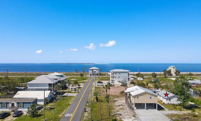 Port St. Joe Cottage | "Recuperation Cottage" offers gulf views and is steps to the beach! Pet-friendly, boat parking