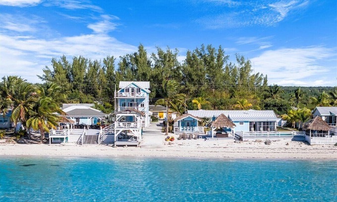 Bahama Palm Shores House | Reith Resort - Entire beach front property, sleeps 26 w/pool in Casuarina Point
