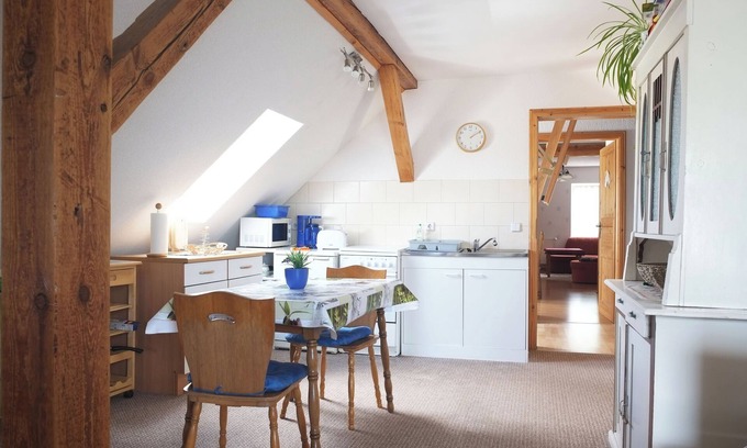 Herzsprung Apartment | Reitpension Wiesengrund: cozy apartment on a riding and farm