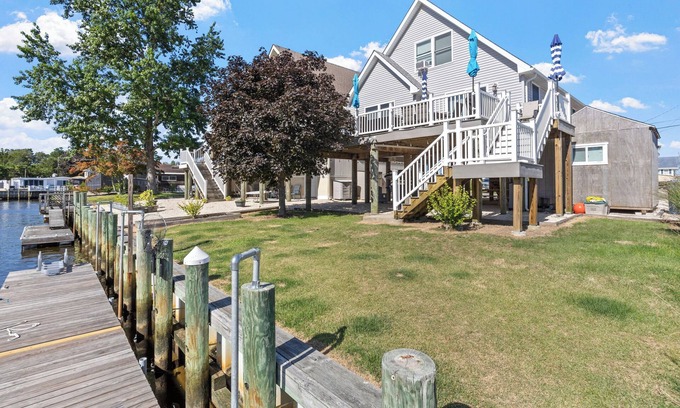 Little Egg Harbor House | Relaxing Lagoon Home in Little Egg Harbor