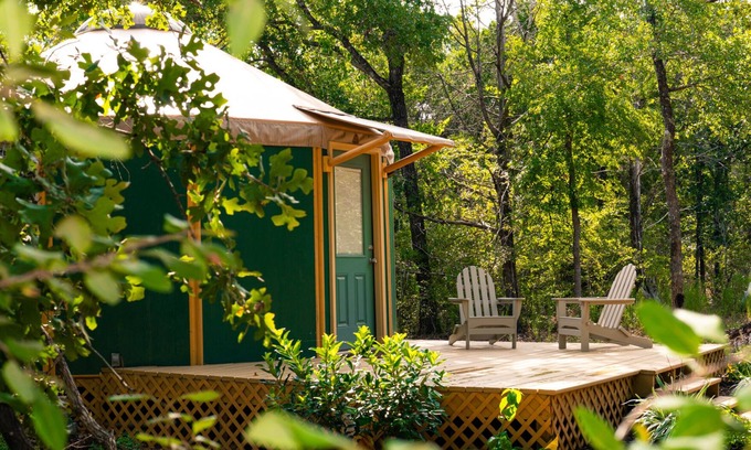 Bastrop Cabin | Relax in your own secluded Yurt Cabin nestled into a 200+ acre Property!