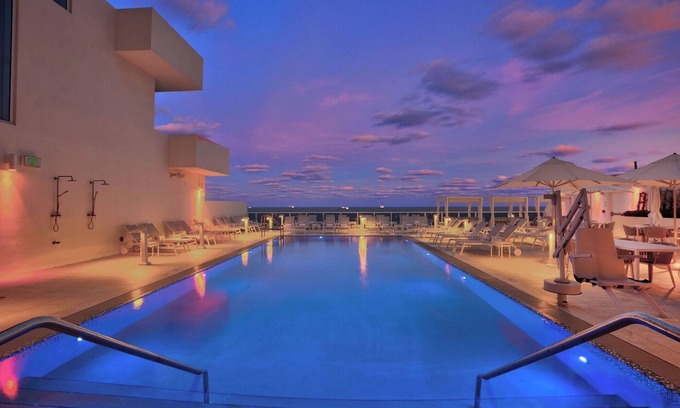 Central Beach Hotel | Relax on Balcony! Marina Views, Pool, Near International Swim Hall of Fame