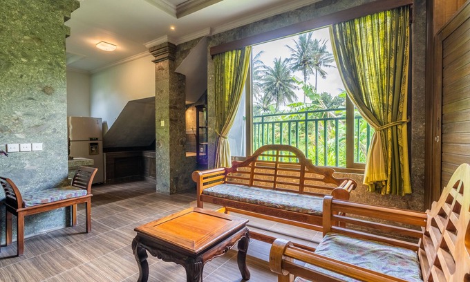 Singakerta Villa | Relief stone 9 Bedrooms Retreat Villa Ubud Bali