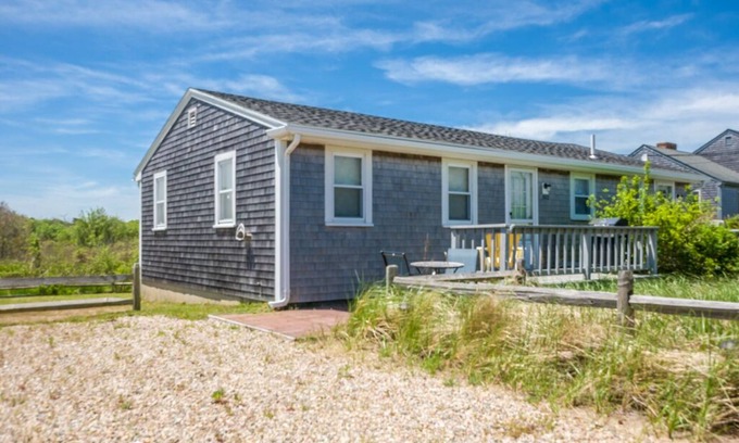 Sagamore Beach House | Renovated 2 bedroom left side of a duplex home with beach across the street