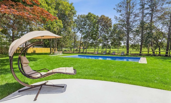 Southold House | Renovated American Farmhouse in the heart of Southold with heated saltwater pool