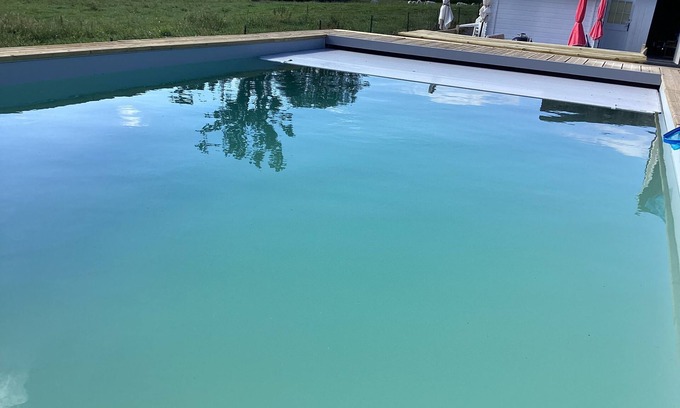 La Vacquerie House | Renovated country house, quiet location, private heated pool