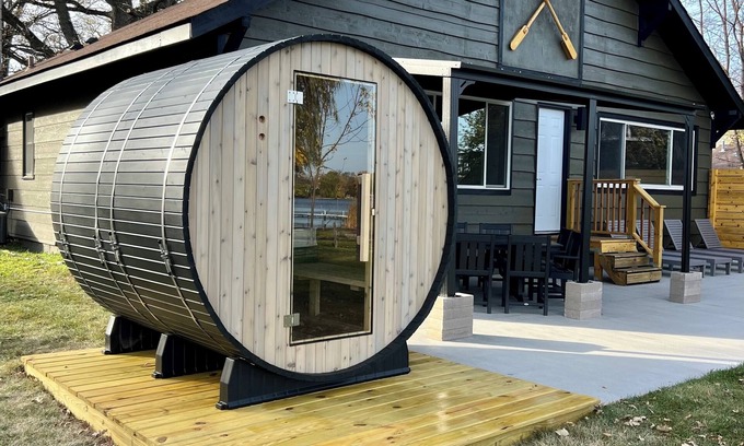 Forest Lake Cabin | Renovated Modern Lake Front Oasis/Dog Friendly w/fenced in area