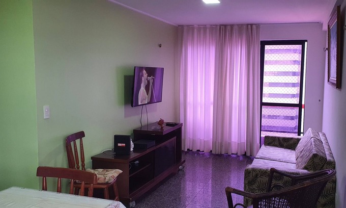 Praia de Iracema Apartment | Residence Dragao do Mar, two bedrooms, two bathrooms, at Iracema Beach.