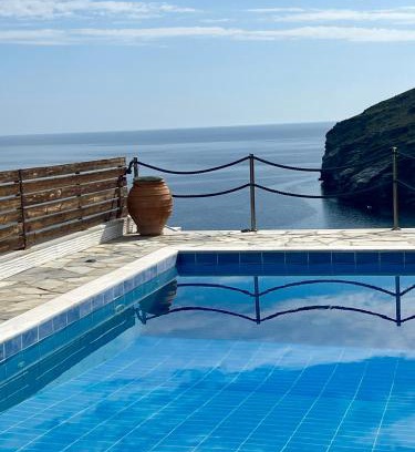Andros Town House | Residence Sineti Beach sea view maisonette