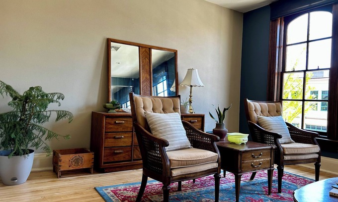 Milwaukee Apartment | Restored Historic Spinti Butcher Shop in Historic Brewers Hill Neighborhood