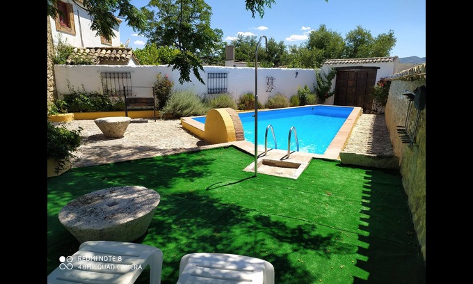 Algarinejo House | Restored mill with private swimming pool on a property in west of Grenada,