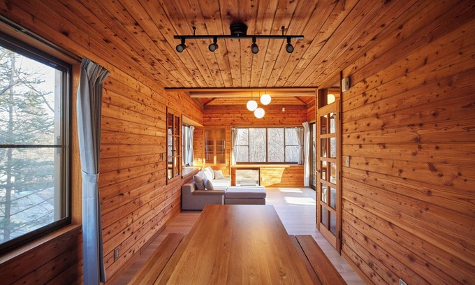 Tsumagoi Cabin | rinne 2nd living Kitakaruizawa Forest