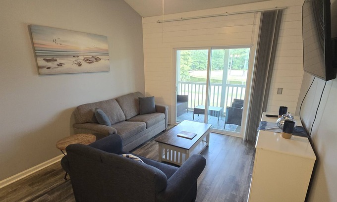 Carolina Forest Condo | River Oaks 654 with golf course view