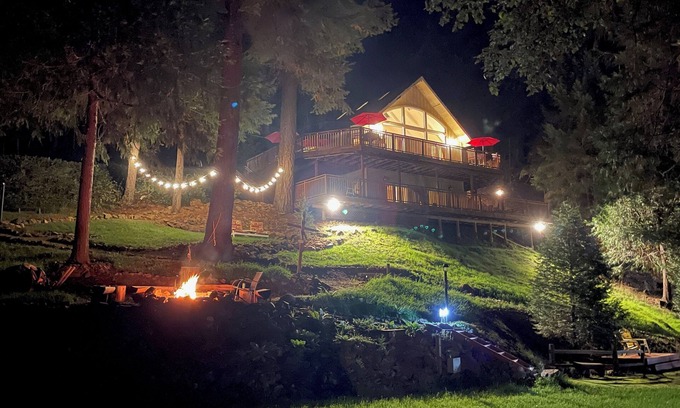 Glencoe Cabin | Riversong - Private Riverfront Retreat on 5 acres. Pet-Friendly Upgraded Cabin