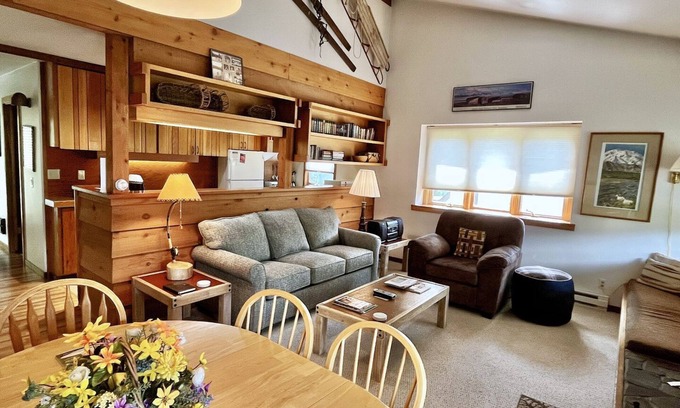 Moose Wilson Road Condo | RMR: Geranium 2621 Condo in The Aspens/Wilson,WY