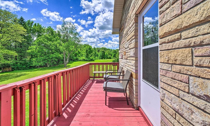 Montour Falls House | Roomy Montour Falls Retreat w/Private Pool!