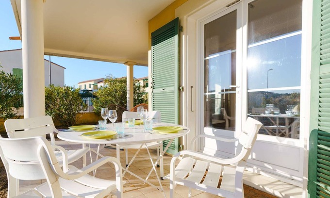 Foulquines Apartment | ROQ X2 Bright 3 room flat on the ground floor Narbonne-Plage