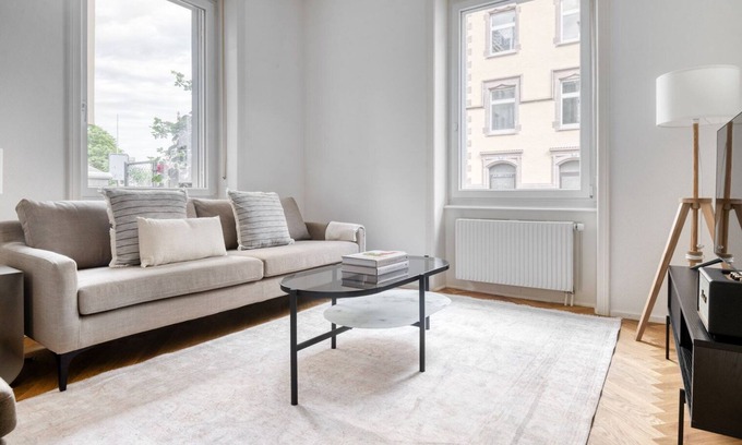 Basel City Centre Apartment | Rosental 2.5 Room w/Storage, 7 mins to Mkt