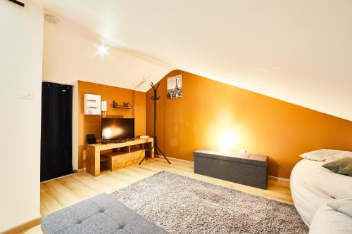 Mulhouse Apartment | RS-4 Studio dans les combles 1 pers - 4ème étage