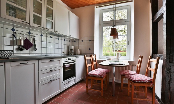 Bosdorf Apartment | Rural charm, modern living under thatch in the old farmhouse