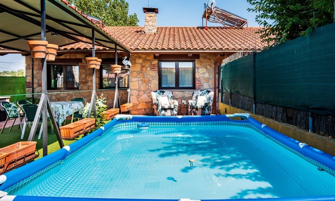 Zarapicos House | Rural House 'La Casa Del Carpintero' with Private Pool, Private Terrace, and Private Garden