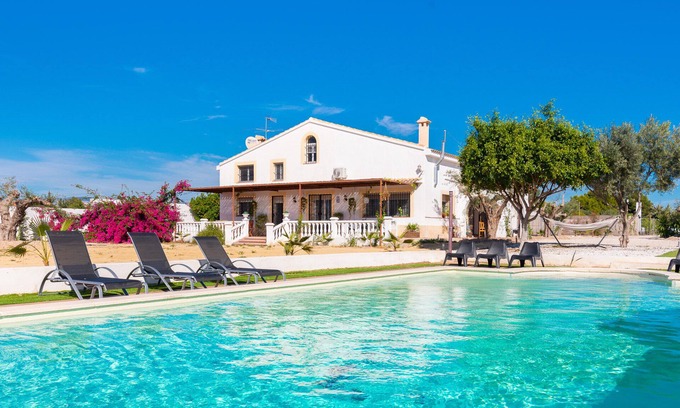 San Juan de Alicante Villa | Rural Villa Fondo San Juan 20 min walking to the beach