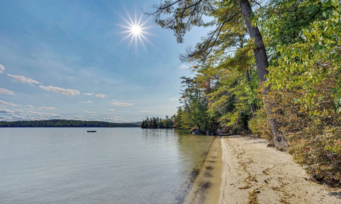 Holderness Cabin | Rustic Cabin w/Squam Lake Access & Fireplace!