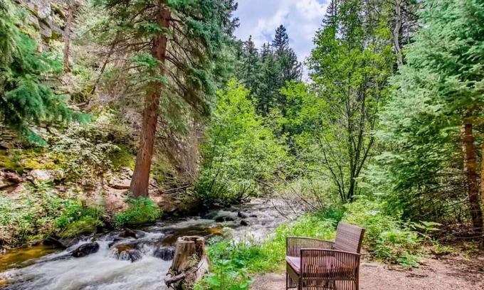 Idaho Springs Cabin | RUSTIC FUNK WATERFRONT Pet Friendly CABIN