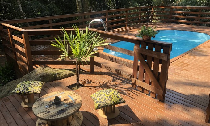 Lagoinha House | Rustic house in the middle of nature near the beach/trails/waterfall