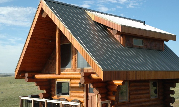 Alberta Cabin | Rustic Log Cabin In Prairie Paradise