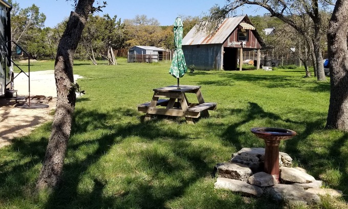 Wimberley RV Rental | RV Camp Site 1 30amp. Campsite ONLY. Guests must have a Recreational Vehicle