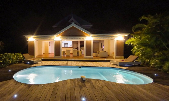 Anse des Rochers Villa | Saint François, Villa Alexandra with private pool, quiet, secure residence.