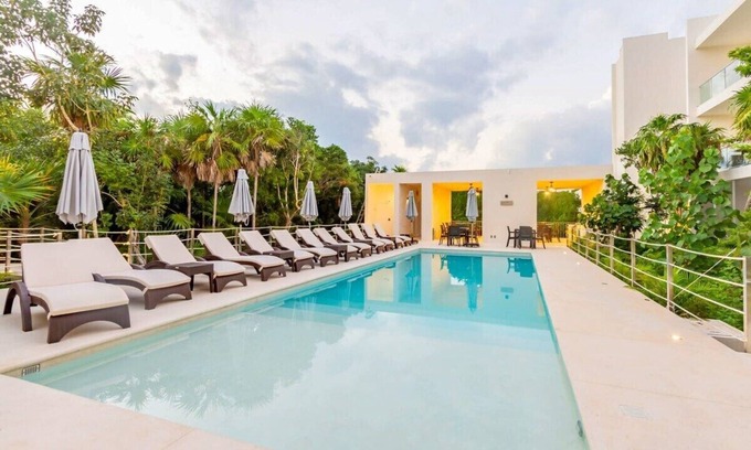 Akumal Condo | Santamar by Tao, Beach Club, Golf, Near Akumal Bay