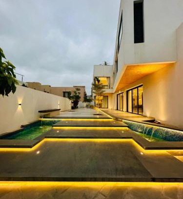 D.H.A. Villa | Santorini Blue Escape