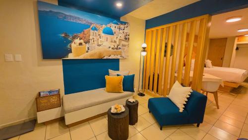 Colonia Centro Apartment | Santorini Suites Cozumel