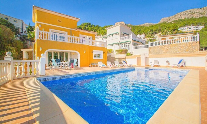 Calpe Villa | SAONA VILLAS (OL HELI): villa for 8 people, private swimming pool, air co