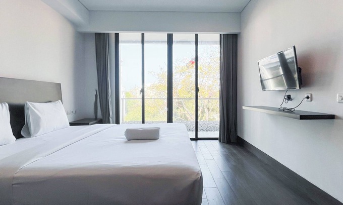 By Pass Ngurah Rai Apartment | Scenic And Comfortable 2Br (No Kitchen) Apartment At Skales Residence Nusa Dua Bali
