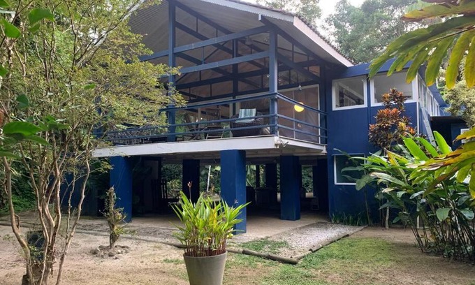 Sao Sebastiao Apartment | Schönes Haus direkt am Fluß in der Mata Atlantica