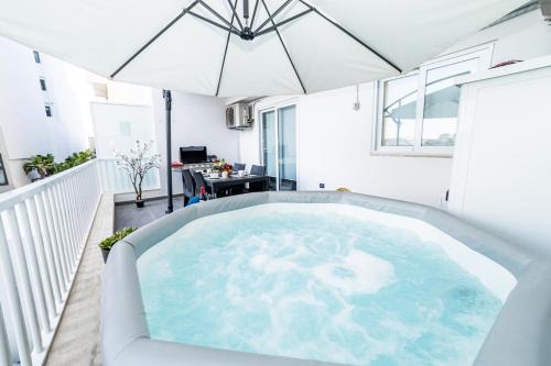 Bugibba Apartment | Sea Breeze, Spacious 2-Bedroom LUX Seaside Apartments