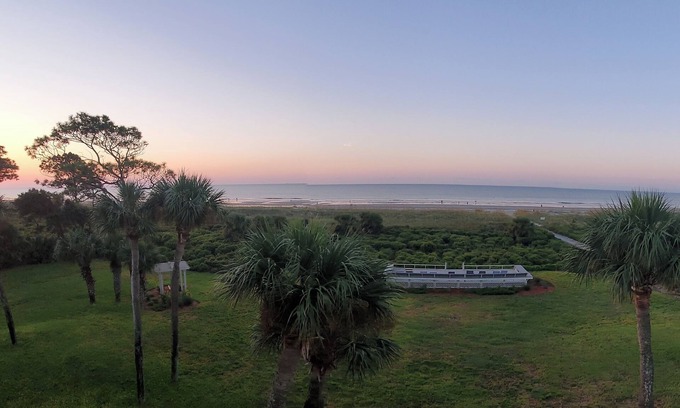 Hilton Head Island Villa | Sea Side Villa 326, Spectacular Oceanfront Views From This 3rd Floor end unit
