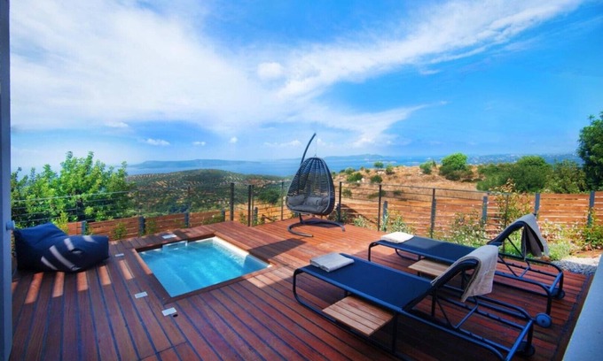 Pylos-Nestoras Villa | Sea View Villa with Private Jacuzzi in Foinikounta - Villa Vera - Dimeli Villas