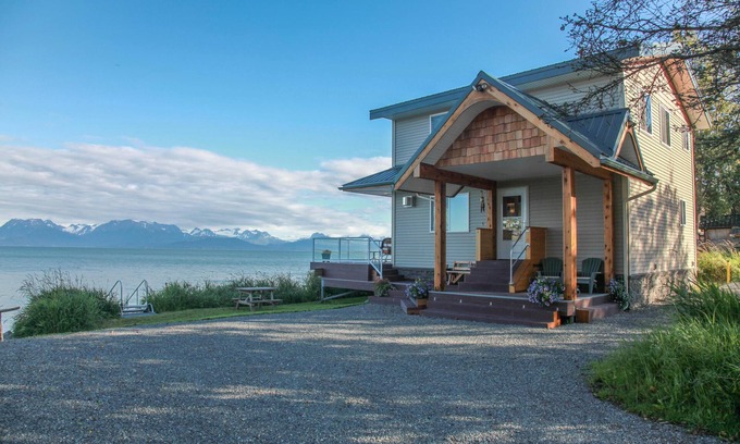 Homer House | Seafarer's Beach House Beach Front Property, Amazing Views!