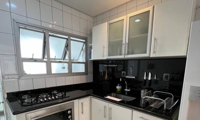 Pompeia Apartment | Seafront building, Gonzaga beach, with parking space provided