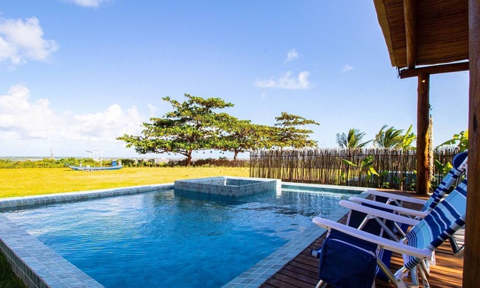 Sao Miguel dos Milagres Ski Chalet | Seaside House in Milagres for 13 People