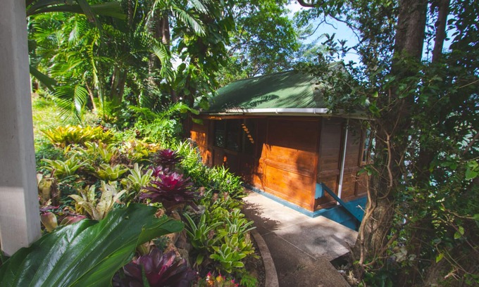 Parlatuvier Cottage | Secluded cottage with calming bay and rainforest views, 5 mins from the beach.